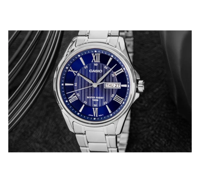 CASIO MTP-1384D-2AVDF Pánské hodinky + krabice CASIO MTP-1384D-2AVDF Pánské hodinky + krabice