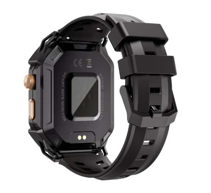 Pánské chytré hodinky BLACK model 21806351 - RUBICON Pánské chytré hodinky BLACK model 21806351 - RUBICON