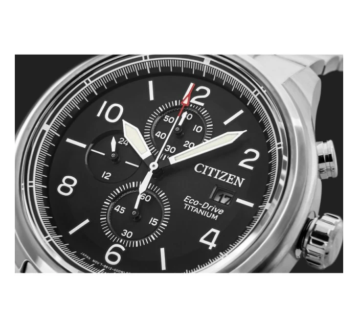 CITIZEN Super Titanium Eco-Drive pánské hodinky CA0810-88E + BOX CITIZEN Super Titanium Eco-Drive pánské hodinky CA0810-88E + BOX