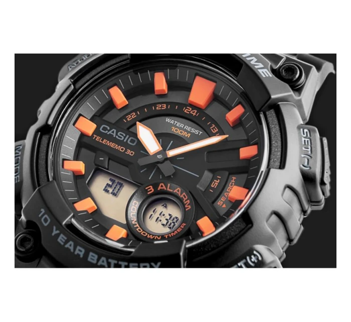 Pánské hodinky CASIO Gerton AEQ-110W-1A2VDF + BOX Pánské hodinky CASIO Gerton AEQ-110W-1A2VDF + BOX