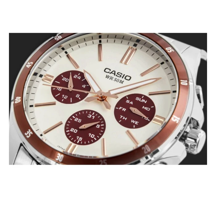 Pánské hodinky CASIO MTP-1374D-5A2 + krabice Pánské hodinky CASIO MTP-1374D-5A2 + krabice