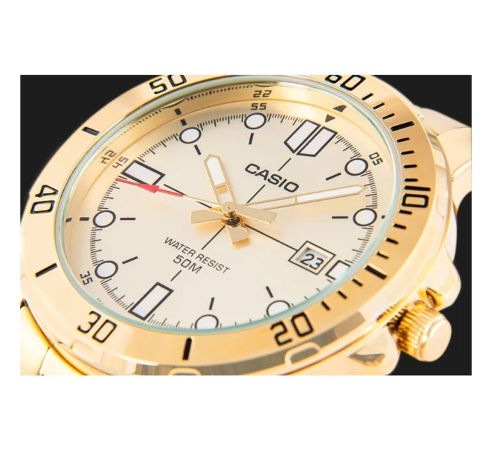 Pánské hodinky CASIO MTP-VD01G-9EVUDF + BOX Pánské hodinky CASIO MTP-VD01G-9EVUDF + BOX