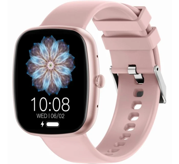 Dámské chytré hodinky Pink Strap + White Strap model 21807097 - Gravity Dámské chytré hodinky Pink Strap + White Strap model 21807097 - Gravity