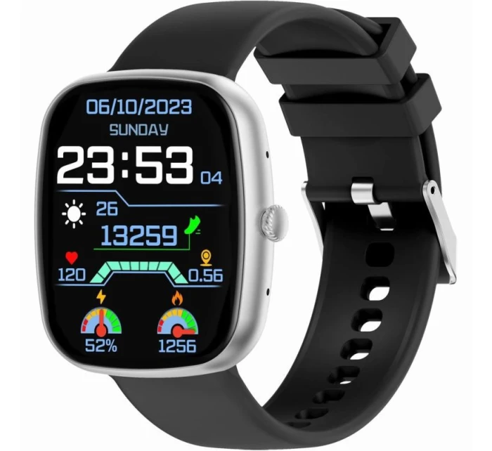 Pánské chytré hodinky Orange Strap + Black Strap model 21807101 - Gravity Pánské chytré hodinky Orange Strap + Black Strap model 21807101 - Gravity