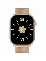 Dámské chytré hodinky řemínek + náramek Rose Gold Black model 21807175 - Gravity Dámské chytré hodinky řemínek + náramek Rose Gold Black model 21807175 - Gravity