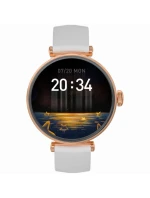 Chytré hodinky Rose Gold White 2 Stripes model 21807433 - Gravity Chytré hodinky Rose Gold White 2 Stripes model 21807433 - Gravity