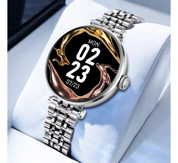 Chytré hodinky Silver Black 2 model 21807445 - Gravity Chytré hodinky Silver Black 2 model 21807445 - Gravity