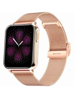 Chytré hodinky Rose Gold Purple 2 Stripes model 21807473 - Gravity Chytré hodinky Rose Gold Purple 2 Stripes model 21807473 - Gravity