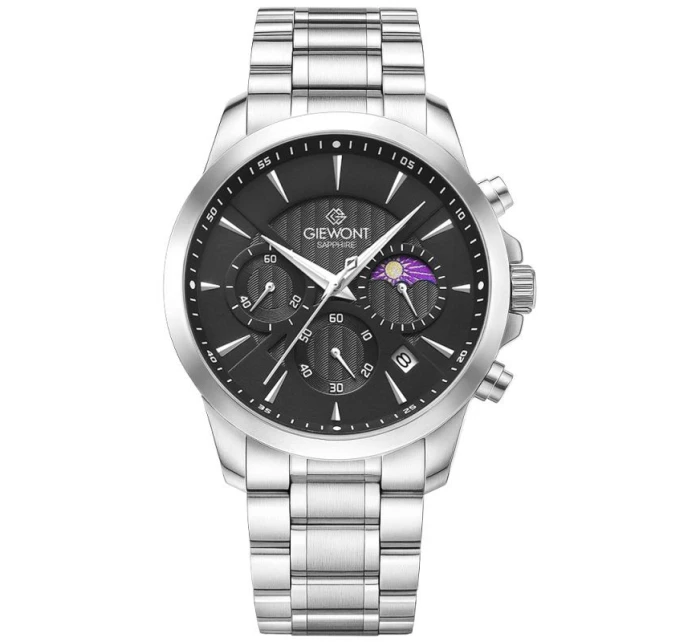 Pánské hodinky Giewont Chronograph Sapphire Silver GW9460-B2 Pánské hodinky Giewont Chronograph Sapphire Silver GW9460-B2