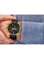 Pánské hodinky Chronograph Sapphire Black and Gold model 21807527 - Giewont Pánské hodinky Chronograph Sapphire Black and Gold model 21807527 - Giewont