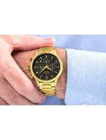 Pánské hodinky Chronograph Sapphire Gold Black model 21807565 - Giewont Pánské hodinky Chronograph Sapphire Gold Black model 21807565 - Giewont