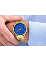 Pánské hodinky Chronograph Sapphire Gold Blue model 21807567 - Giewont Pánské hodinky Chronograph Sapphire Gold Blue model 21807567 - Giewont