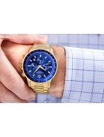 Pánské hodinky Chronograph Sapphire Gold Blue model 21807577 - Giewont Pánské hodinky Chronograph Sapphire Gold Blue model 21807577 - Giewont