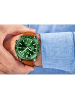 Pánské hodinky Chronograph Sapphire Brown Green model 21807599 - Giewont Pánské hodinky Chronograph Sapphire Brown Green model 21807599 - Giewont