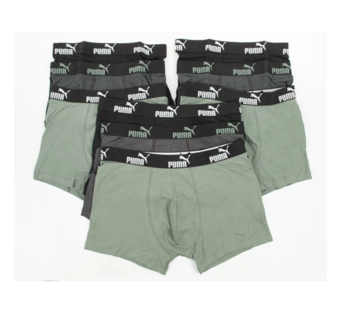 Pánské boxerky Puma 9-Pack černá šedá khaki pohodlná bavlna Pánské boxerky Puma 9-Pack černá šedá khaki pohodlná bavlna