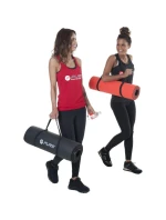 Cvičební podložka NBR BLACK 180x60x1,5 cm s otvory PURE 2 IMPROVE