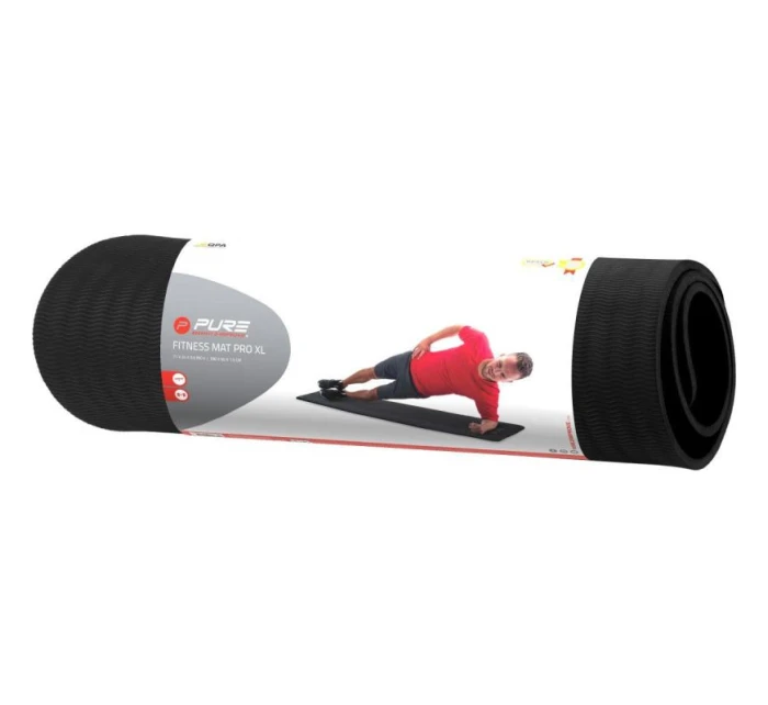 Cvičební podložka NBR BLACK 180x60x1,5 cm s otvory PURE 2 IMPROVE Cvičební podložka NBR BLACK 180x60x1,5 cm s otvory PURE 2 IMPROVE