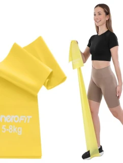 PILATES TRAINING BAND 2000x150x0.25MM 5-8KG ŽLUTÁ