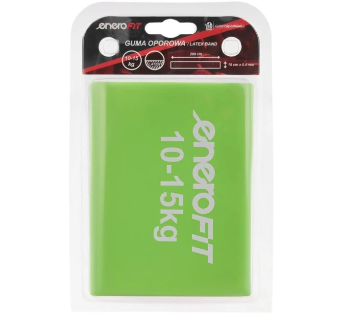 PILATES TRAINING BAND 2000x150x0.40MM 10-15KG ZELENÁ PILATES TRAINING BAND 2000x150x0.40MM 10-15KG ZELENÁ