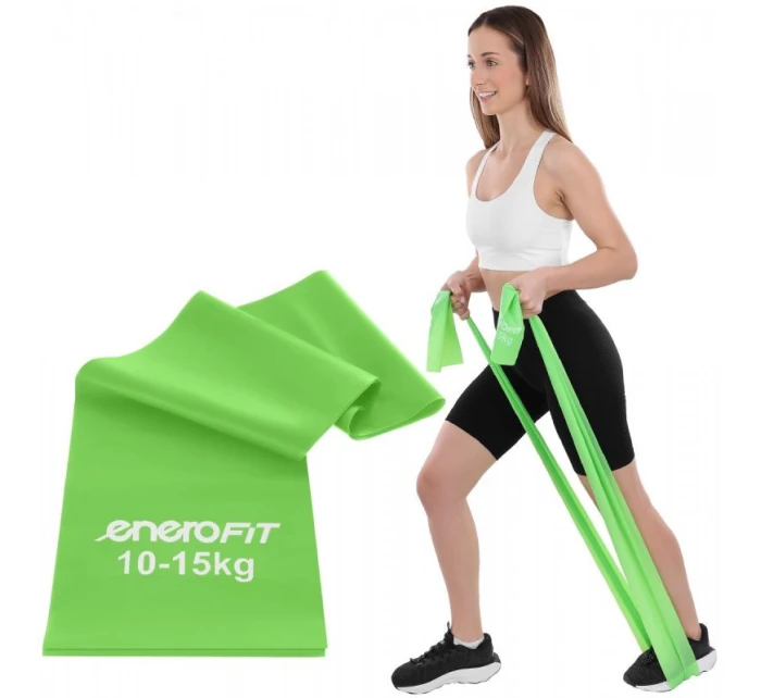 PILATES TRAINING BAND 2000x150x0.40MM 10-15KG ZELENÁ PILATES TRAINING BAND 2000x150x0.40MM 10-15KG ZELENÁ