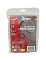 RYCHLOSTNÍ ŠVIHADLO PVC 285CM RŮŽOVÉ ENERO FIT