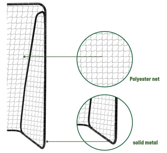 Fotbalová branka se sítí 300x205x120 cm UMBRO Fotbalová branka se sítí 300x205x120 cm UMBRO