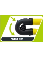 SKLÁDACÍ FOTBALOVÁ BRANKA 91X43X61CM 36X17X24CM S NASTAVENÍM VÝŠKY A ŠÍŘKY