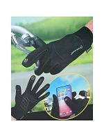 ZATEPLENÉ CYKLISTICKÉ RUKAVICE S DOTYKOVÝM DISPLEJEM SENIOR R.XL DUNLOP