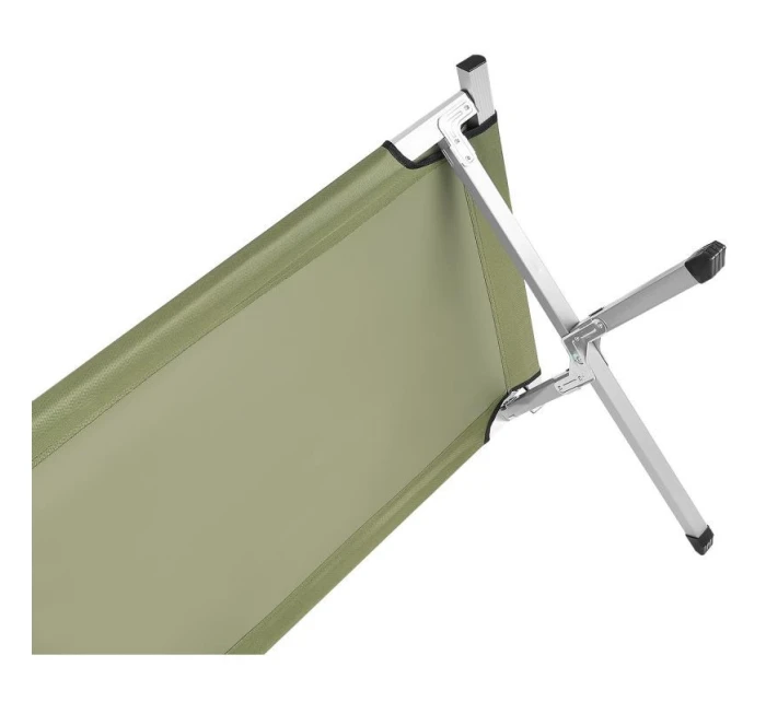 SKLÁDACÍ CESTOVNÍ POSTEL S POTAHEM ZELENÁ SKLÁDACÍ CESTOVNÍ POSTEL S POTAHEM ZELENÁ