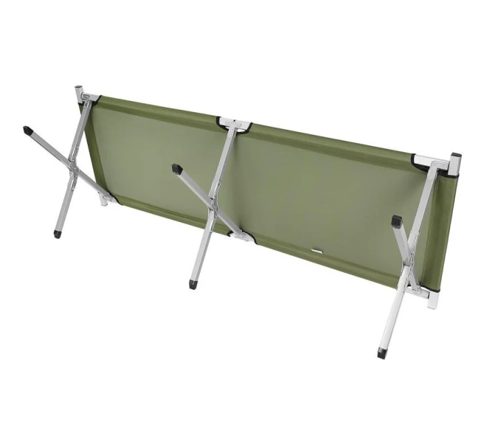 SKLÁDACÍ CESTOVNÍ POSTEL S POTAHEM ZELENÁ SKLÁDACÍ CESTOVNÍ POSTEL S POTAHEM ZELENÁ