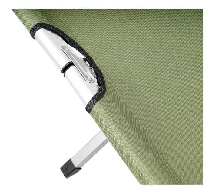 SKLÁDACÍ CESTOVNÍ POSTEL S POTAHEM ZELENÁ SKLÁDACÍ CESTOVNÍ POSTEL S POTAHEM ZELENÁ