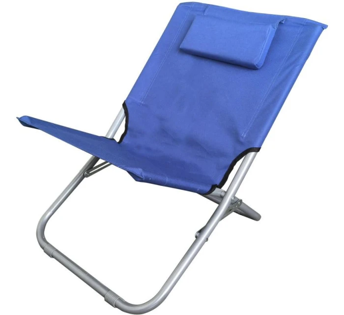 SKLÁDACÍ PLÁŽOVÉ LEHÁTKO S OPĚRKOU HLAVY 47X61X58CM NÁMOŘNICKÁ MODŘ SKLÁDACÍ PLÁŽOVÉ LEHÁTKO S OPĚRKOU HLAVY 47X61X58CM NÁMOŘNICKÁ MODŘ