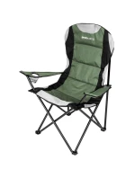 TURISTICKÁ SKLÁDACÍ ŽIDLE LUX 60X60X105CM ZELENO-ČERNÁ