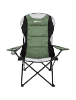 TURISTICKÁ SKLÁDACÍ ŽIDLE LUX 60X60X105CM ZELENO-ČERNÁ