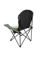 TURISTICKÁ SKLÁDACÍ ŽIDLE LUX 60X60X105CM ZELENO-ČERNÁ