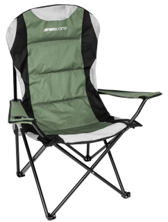 TURISTICKÁ SKLÁDACÍ ŽIDLE LUX 60X60X105CM ZELENO-ČERNÁ