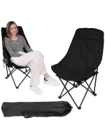 SKLÁDACÍ ŽIDLE ČERNÁ model 21826845