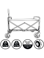 SKLÁDACÍ A  cm S MODRÝ model 21827017 - Deluxe