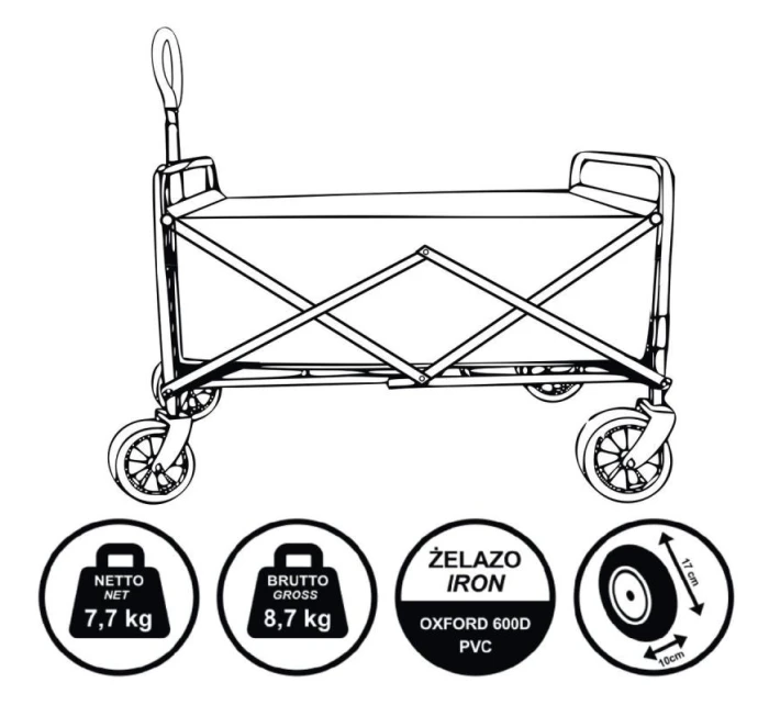 SKLÁDACÍ A cm S MODRÝ model 21827017 - Deluxe SKLÁDACÍ A cm S MODRÝ model 21827017 - Deluxe