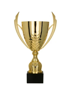Zlatý kovový pohár
