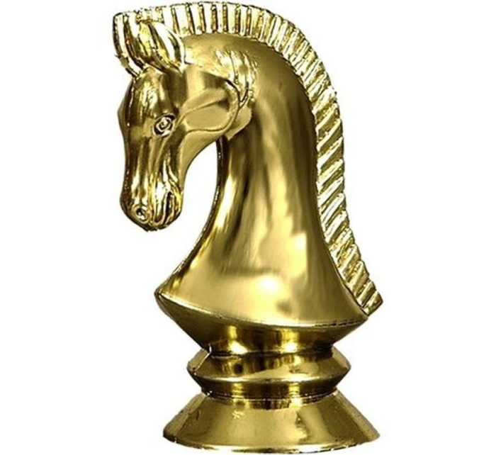 Plastová šachová figurka - hlava koně - F2260/G F164/G Plastová šachová figurka - hlava koně - F2260/G F164/G