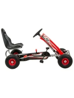 GOKART AUTO NA PEDAŁY ENERO 14 CZERWONY GOKART AUTO NA PEDAŁY ENERO 14 CZERWONY