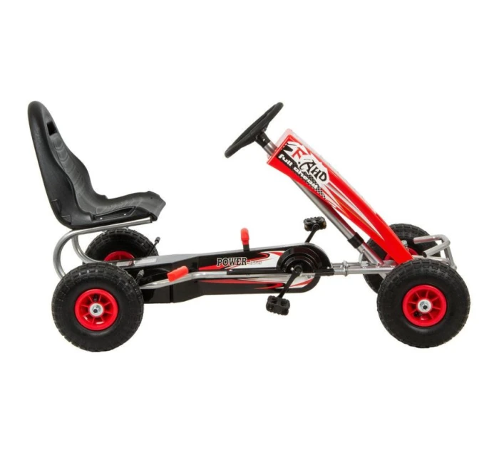 GOKART AUTO NA PEDAŁY ENERO 14 CZERWONY GOKART AUTO NA PEDAŁY ENERO 14 CZERWONY