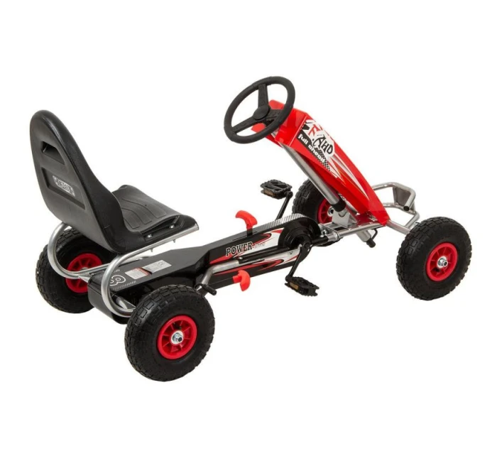 GOKART AUTO NA PEDAŁY ENERO 14 CZERWONY GOKART AUTO NA PEDAŁY ENERO 14 CZERWONY