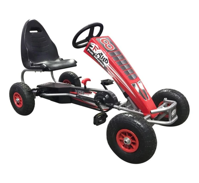 GOKART AUTO NA PEDAŁY ENERO 14 CZERWONY GOKART AUTO NA PEDAŁY ENERO 14 CZERWONY