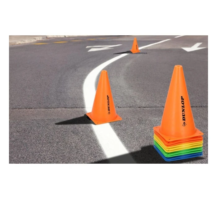 SADA TRÉNINKOVÝCH PATNÍKŮ VÝŠKA 23CM 10KS DUNLOP SADA TRÉNINKOVÝCH PATNÍKŮ VÝŠKA 23CM 10KS DUNLOP