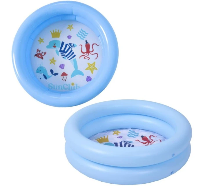BASEN DZIECIĘCY 2-PIERŚCIENIOWY 76x20CM 57157 NIEBIESKI BASEN DZIECIĘCY 2-PIERŚCIENIOWY 76x20CM 57157 NIEBIESKI