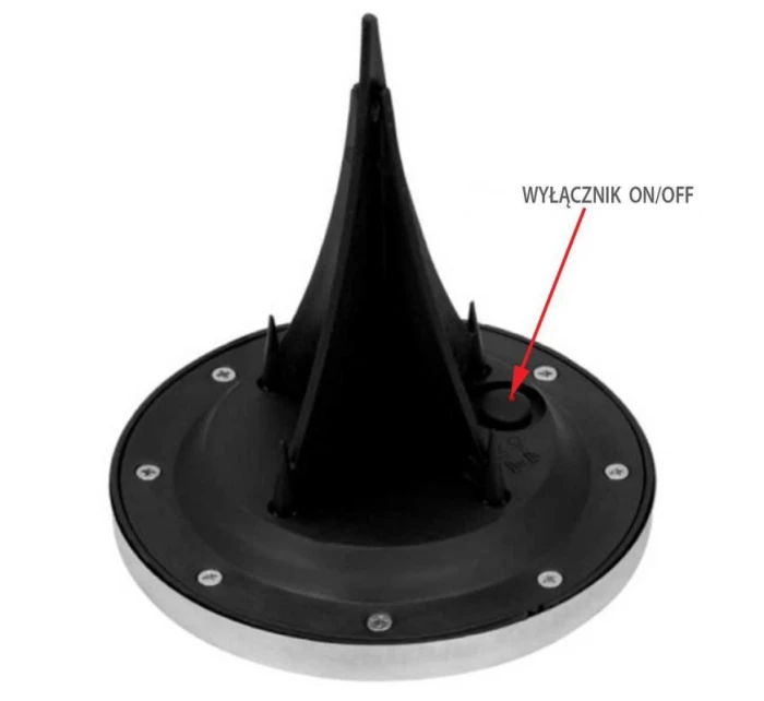 LAMPA SOLARNA 8 LED SMD DO WBICIA W PODŁOŻE KPL.4SZT LAMPA SOLARNA 8 LED SMD DO WBICIA W PODŁOŻE KPL.4SZT