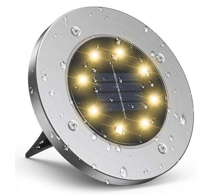LAMPA SOLARNA 8 LED SMD DO WBICIA W PODŁOŻE KPL.4SZT LAMPA SOLARNA 8 LED SMD DO WBICIA W PODŁOŻE KPL.4SZT