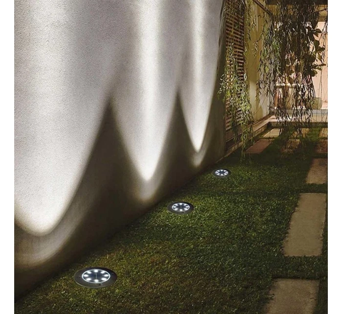 LAMPA SOLARNA 8 LED SMD DO WBICIA W PODŁOŻE KPL.4SZT LAMPA SOLARNA 8 LED SMD DO WBICIA W PODŁOŻE KPL.4SZT